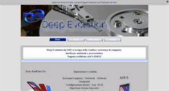 Desktop Screenshot of deepevolution.com
