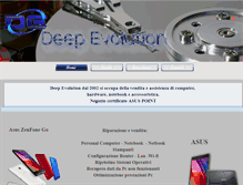 Tablet Screenshot of deepevolution.com